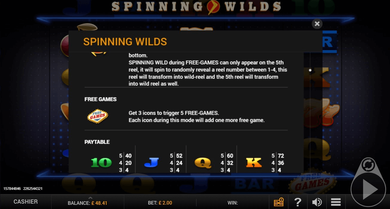 Spinning Wilds 1